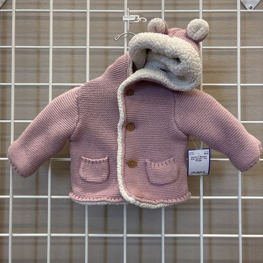Carter's Sherpa Knit Jacket - 3m