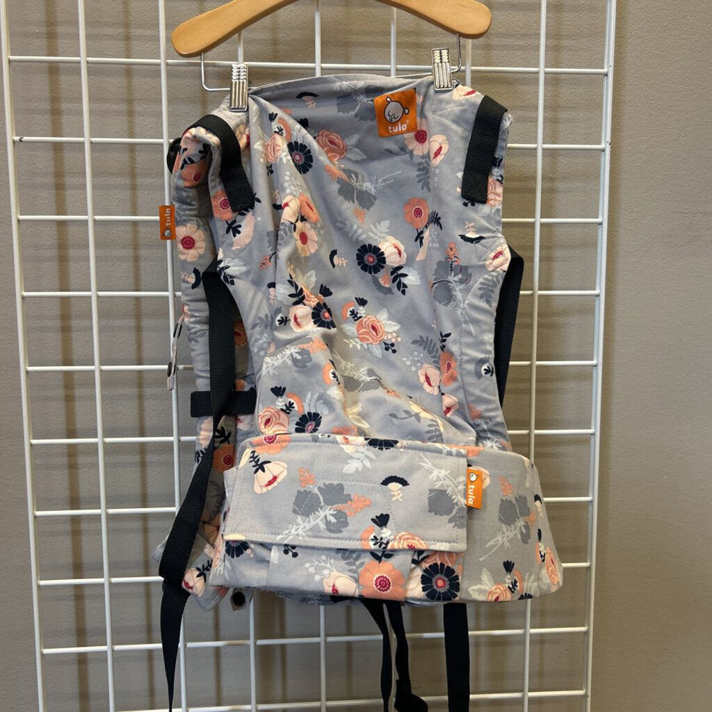 Tula Baby Carrier Grey Floral (some marks