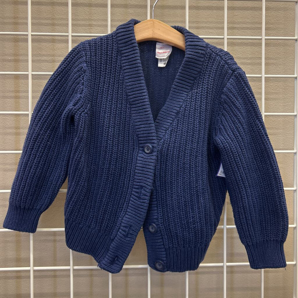 Hanna Andersson Chunky Knit Cardigan - 5T