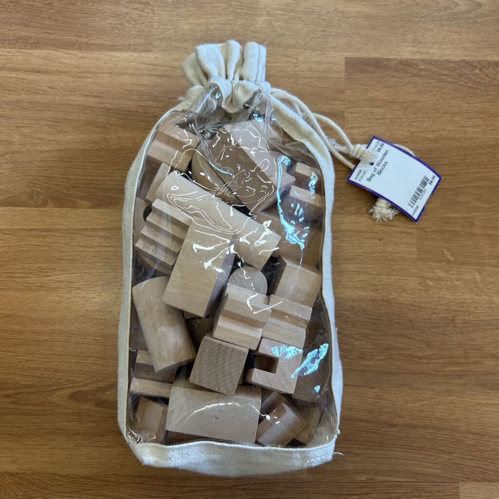 Bag of Wooden Blocks
