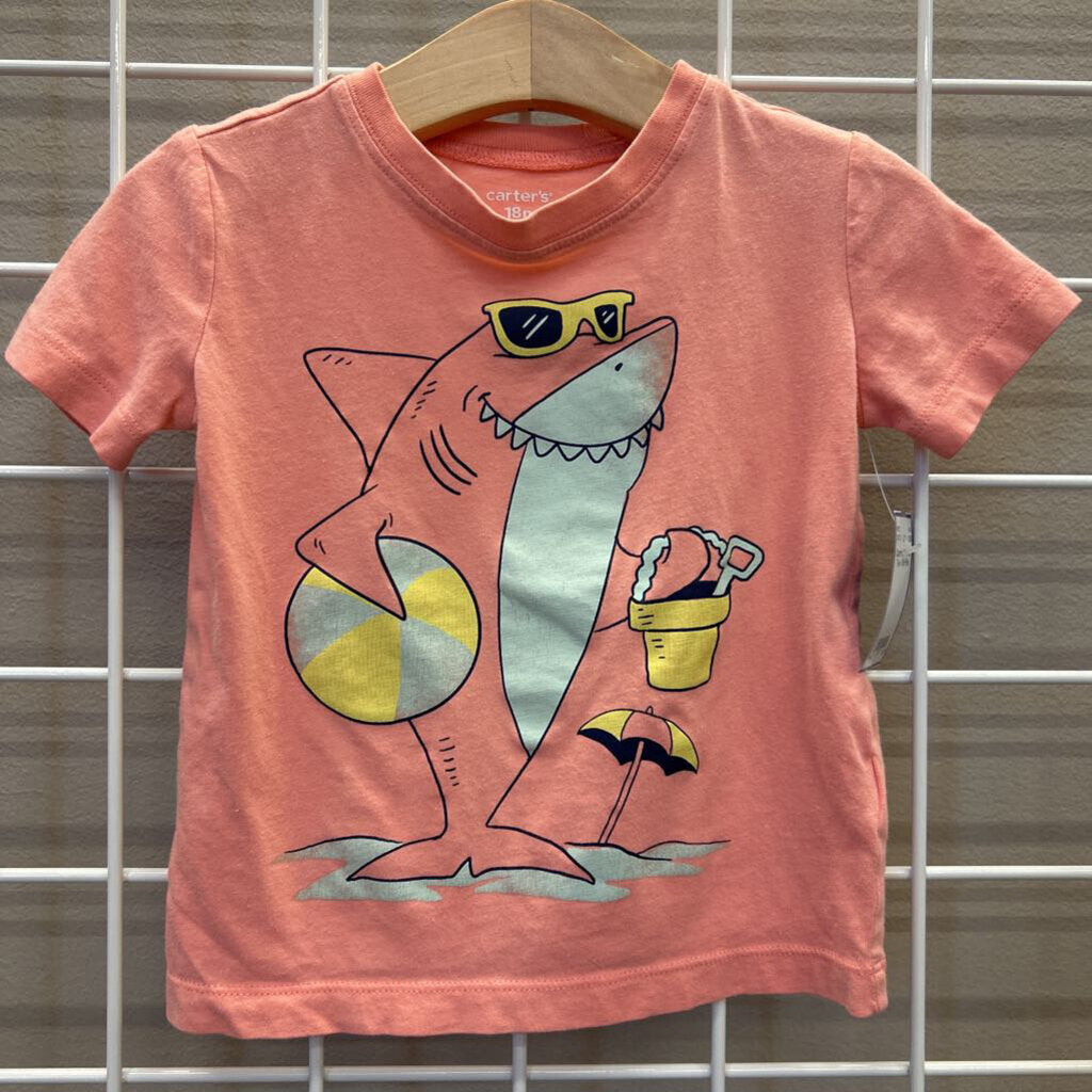 Carter's Shark SS Tee - 18m