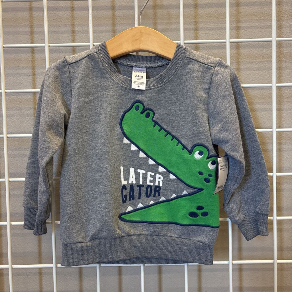 Carter's Gator Crewneck - 24m