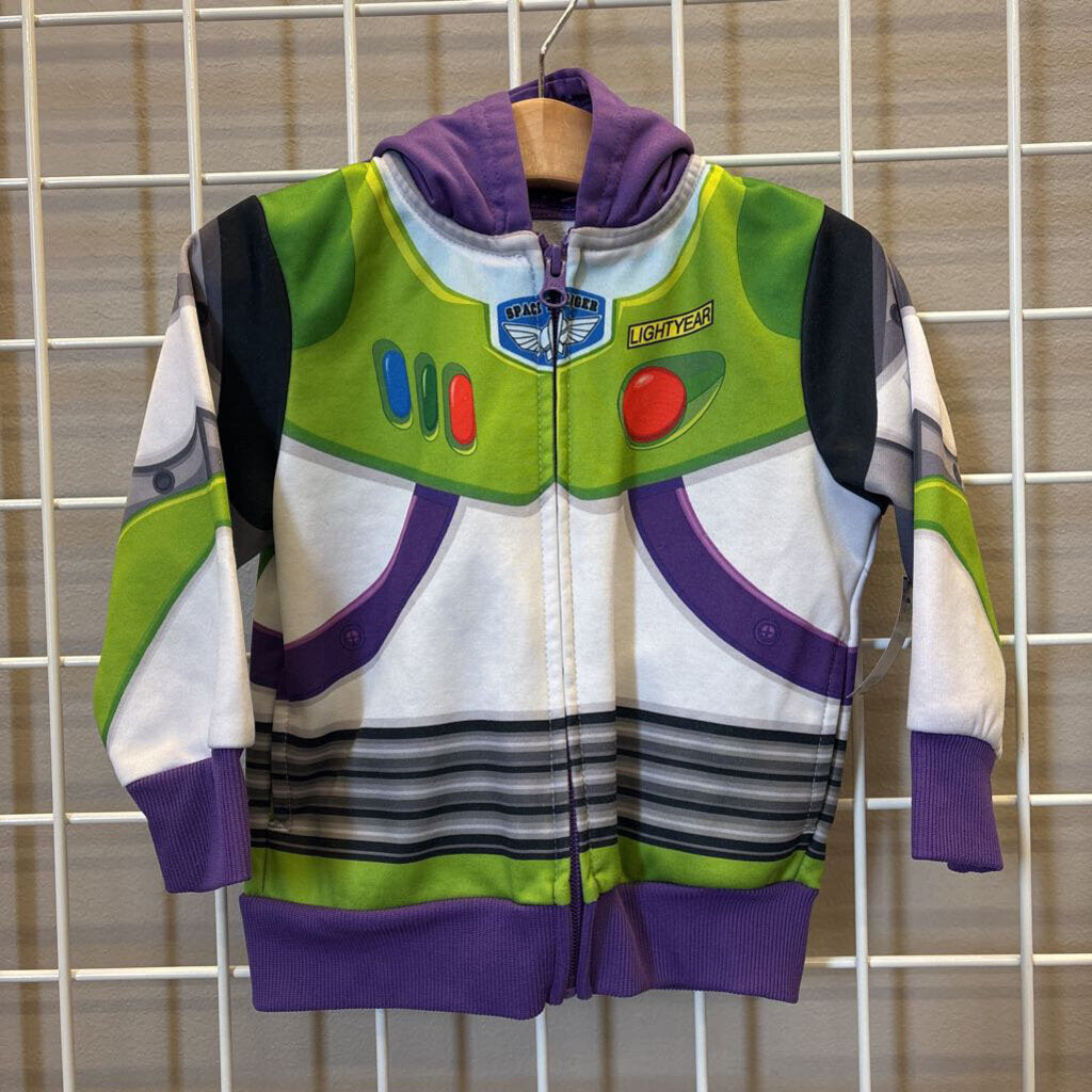 Toy Story Buzz Zip Hoodie - 2T