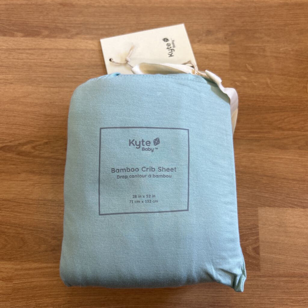 NEW Kyte Baby Bamboo Crib Sheet - Green