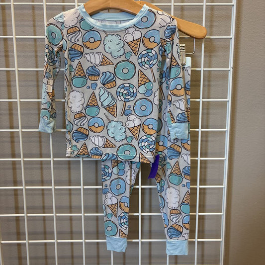 Little Sleepies Bamboo Ice Cream Pjs (some light marks) - 18/24m