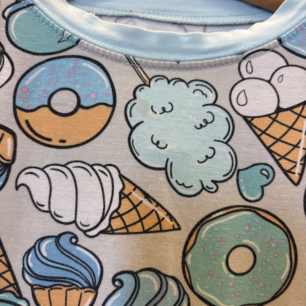 Little Sleepies Bamboo Ice Cream Pjs (some light marks) - 18/24m