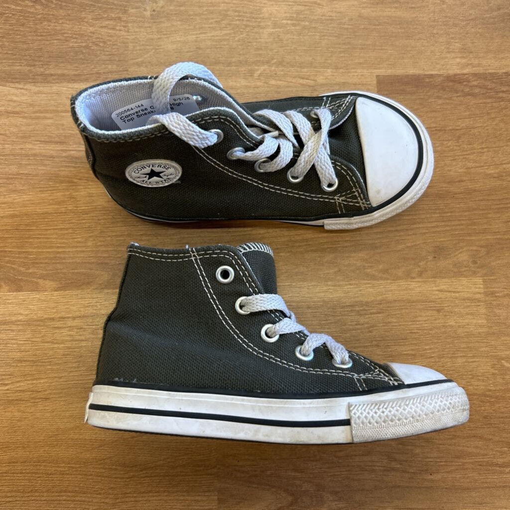 Converse Green High Top Sneakers - 8