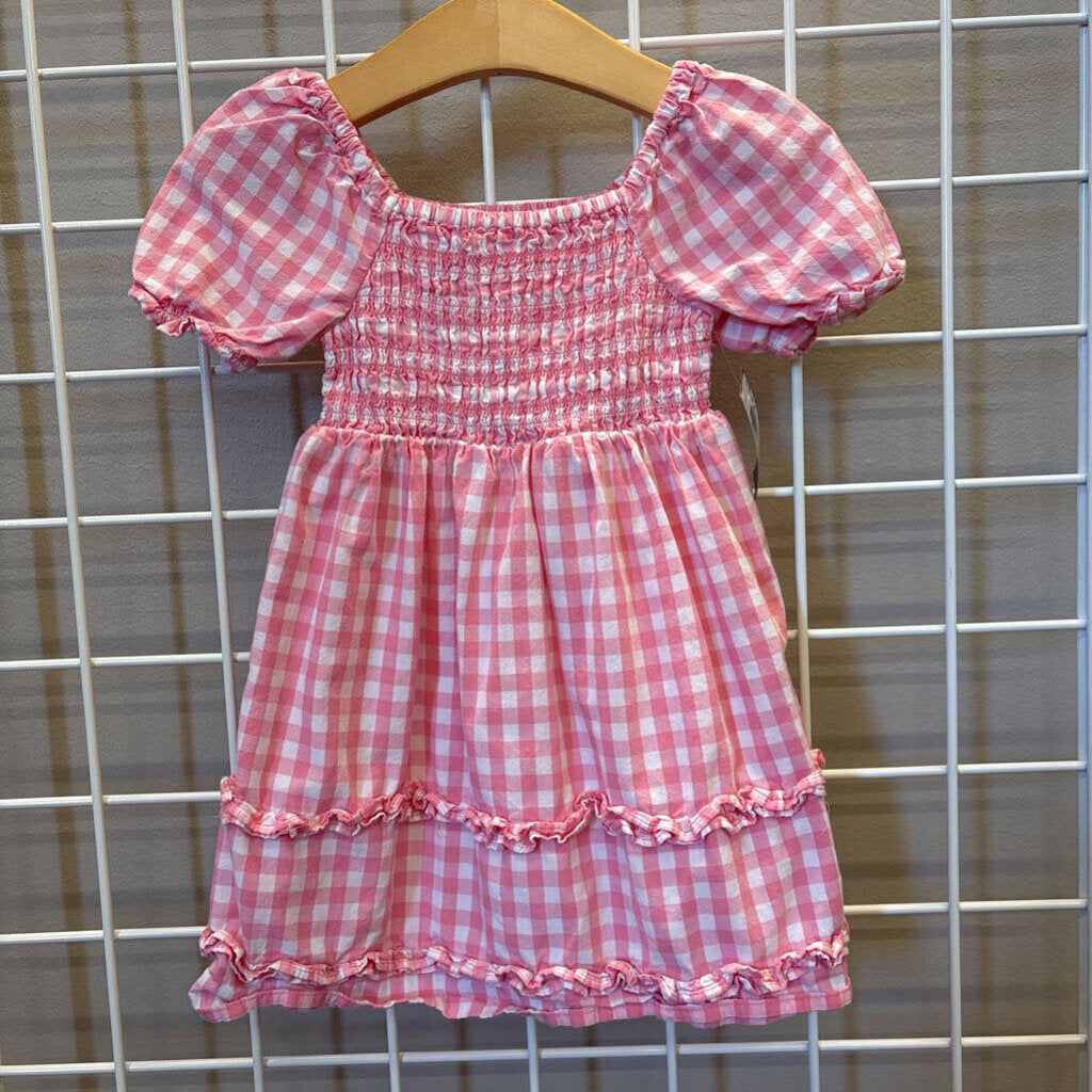 Children's Place Gingham SS Dress - 2T