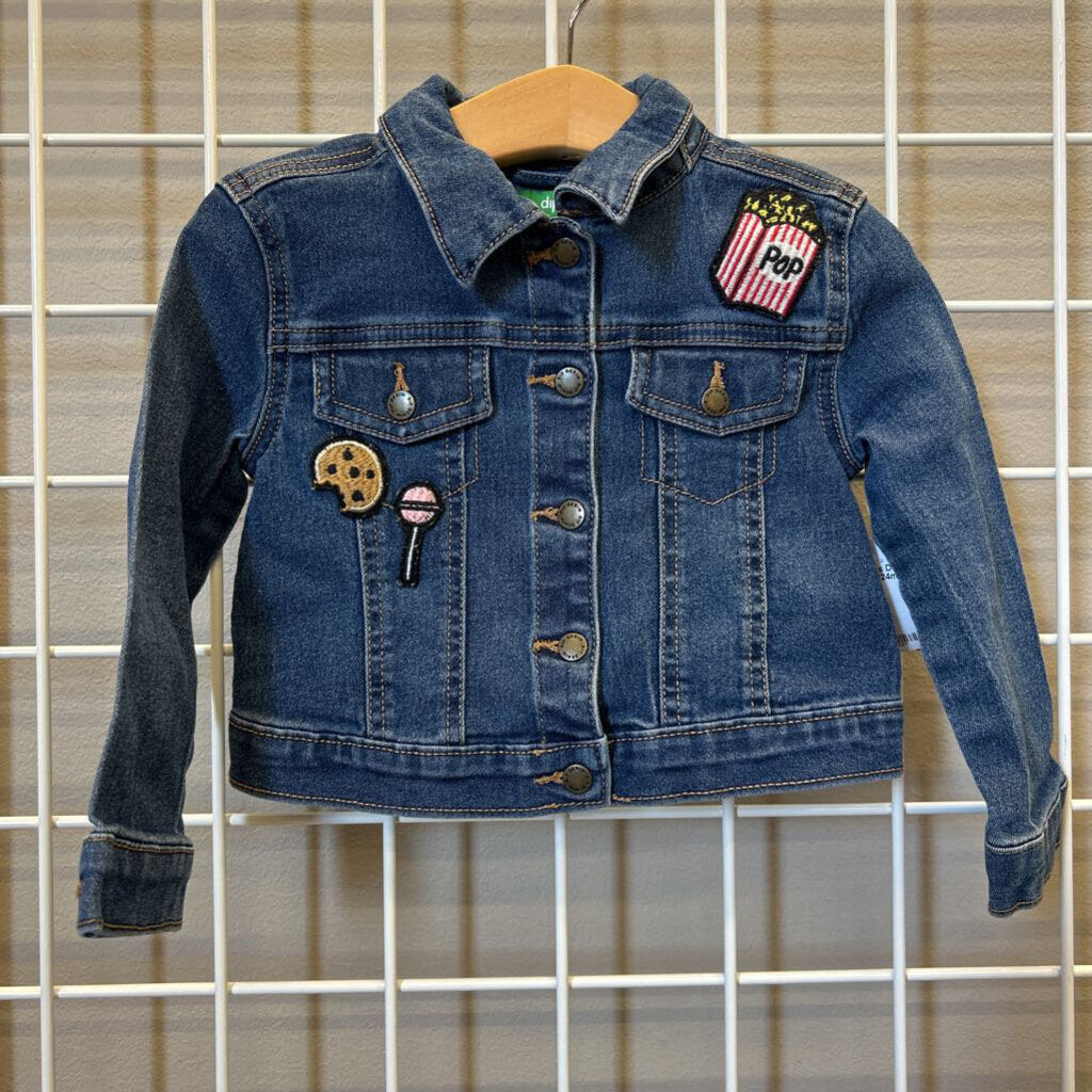 Dip Snacks Denim Jacket - 18/24m