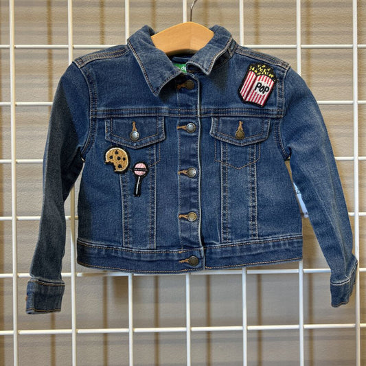 Dip Snacks Denim Jacket - 18/24m