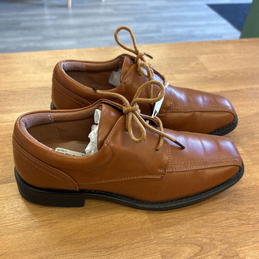 Bruno Marc Brown Dress Shoes - 3