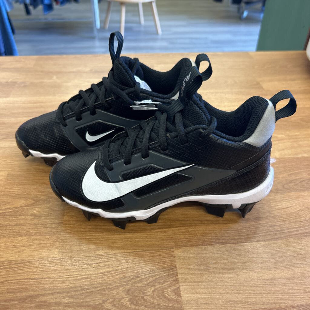 Nike Fast Flex Black Baseball Cleats - 1.5