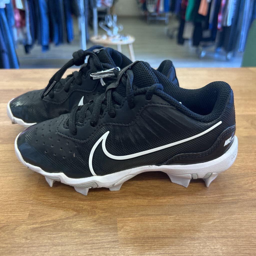 Nike Fast Flex Black Baseball Cleats - 13
