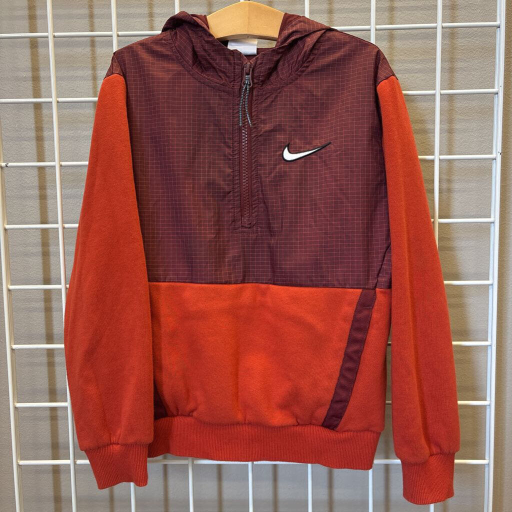 Nike Quarter Zip Hoodie Pullover - 8/9