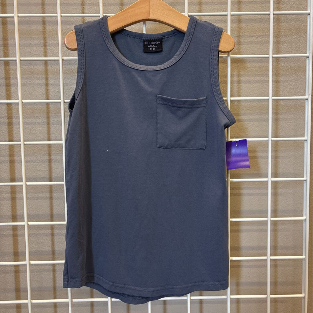 Little Bipsy Bamboo Tank - 5/6