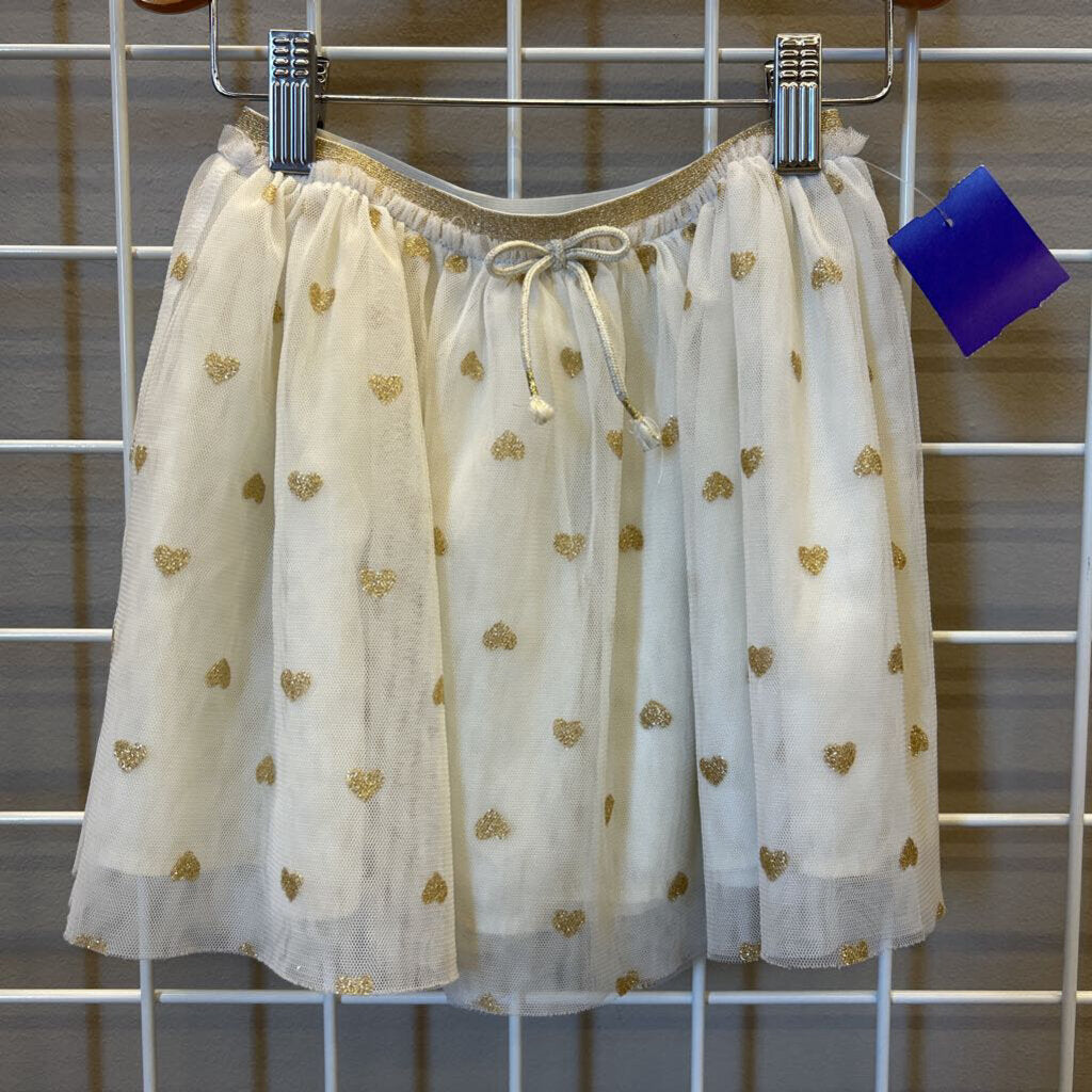 Peyton & Parker Heart Tulle Skirt - 4T