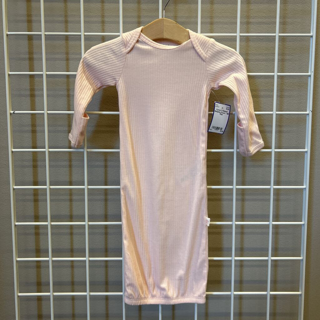 Carter's Ribbed Sleeping Gown - NB