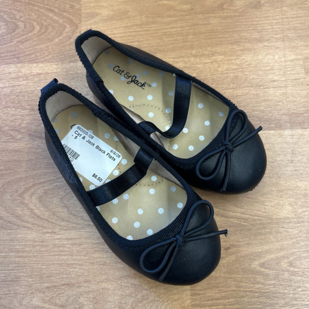 Cat & Jack Black Flats - 5