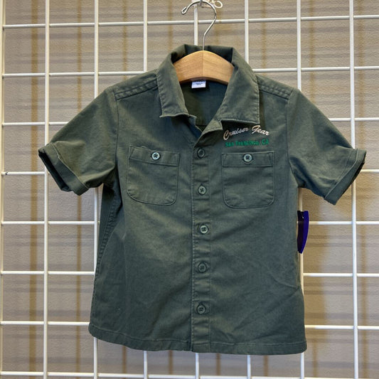 Old Navy Cruiser SS Button Up - 3T