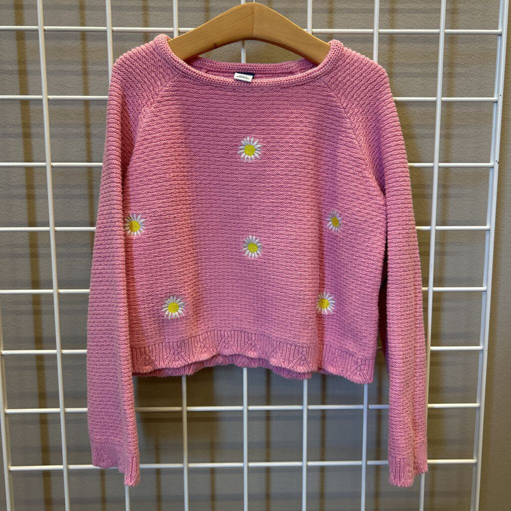 Old Navy Crop Daisy Sweater - 8