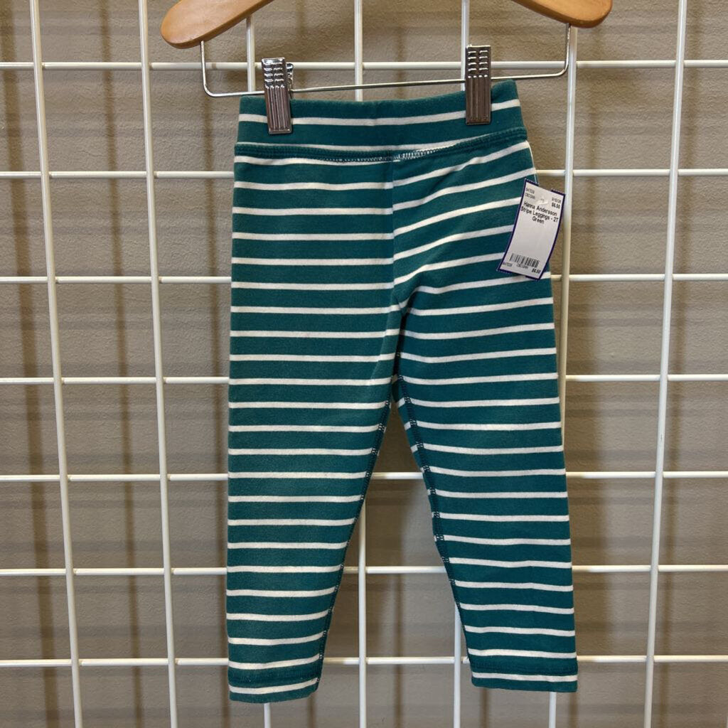 Hanna Andersson Stripe Leggings - 2T