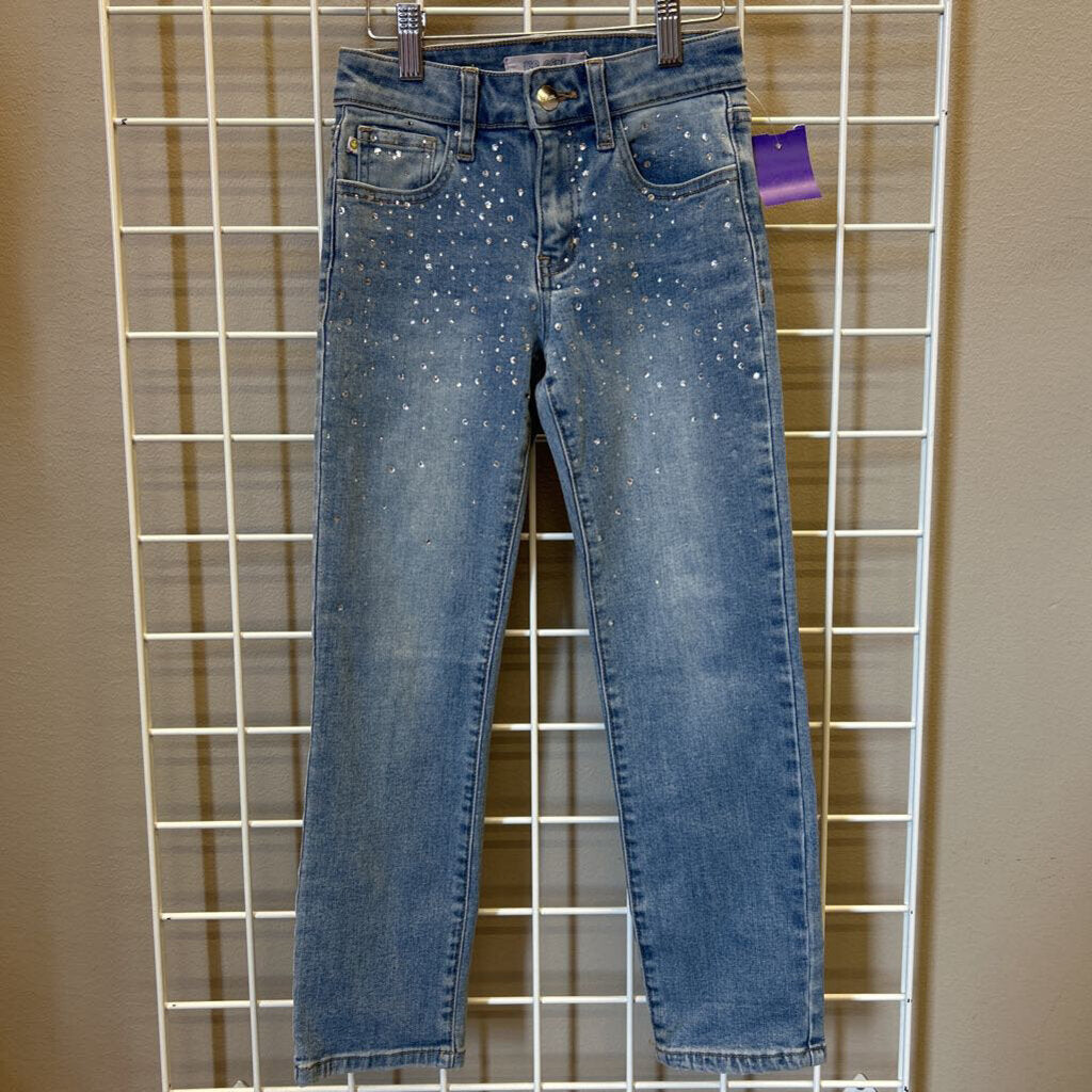 KC Girl Sequin Skinny Jeans - 8