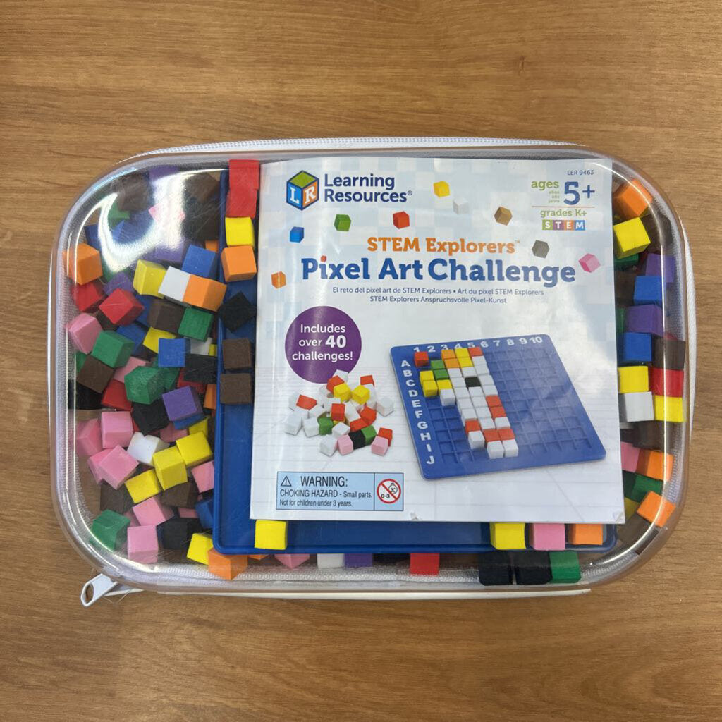 Learning Resources Pixel Art Challenge