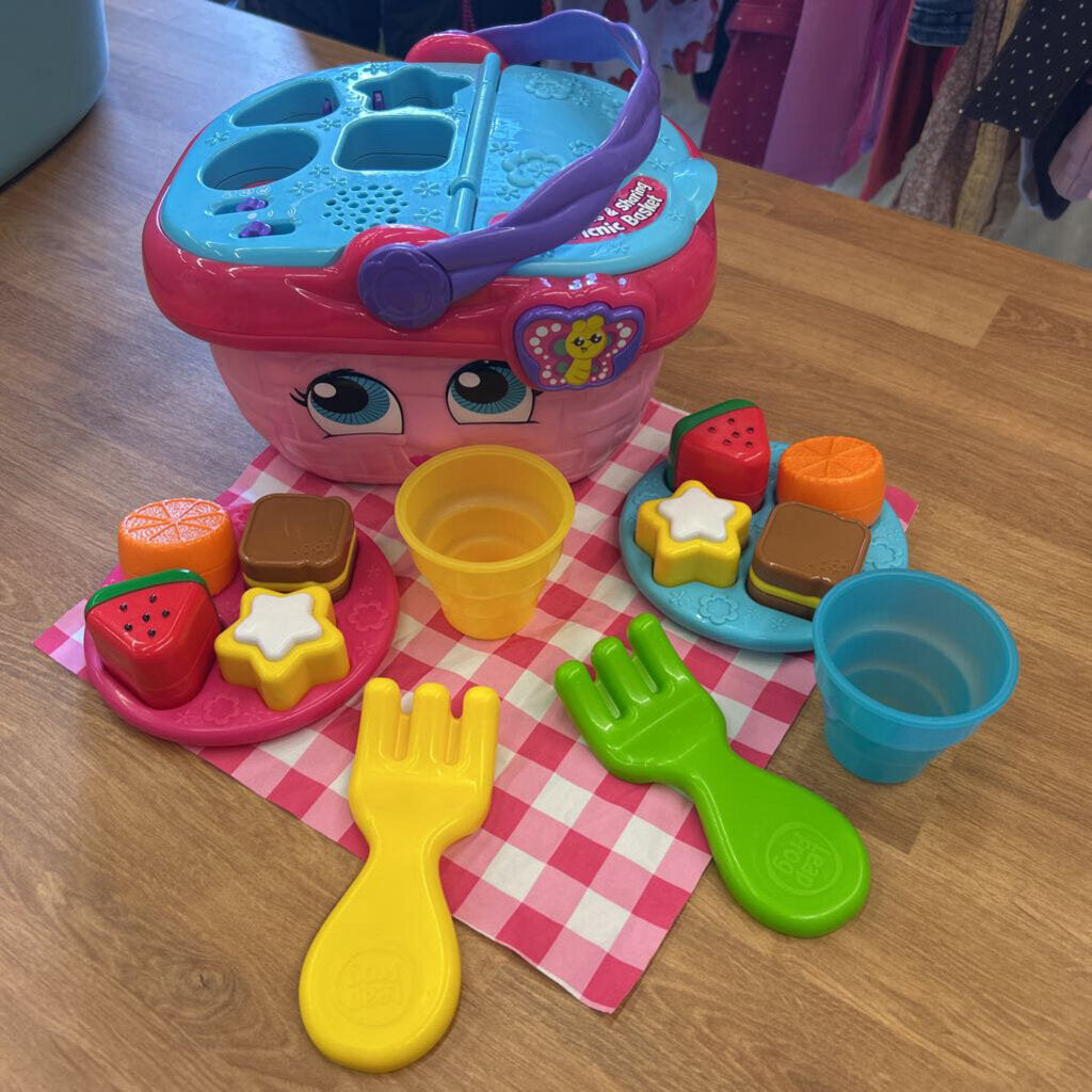 Leap Frog Shapes & Sharing Picnic Basket