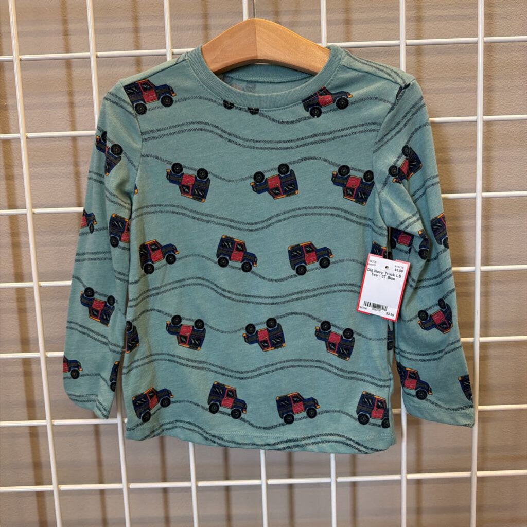 Old Navy Truck LS Tee - 3T