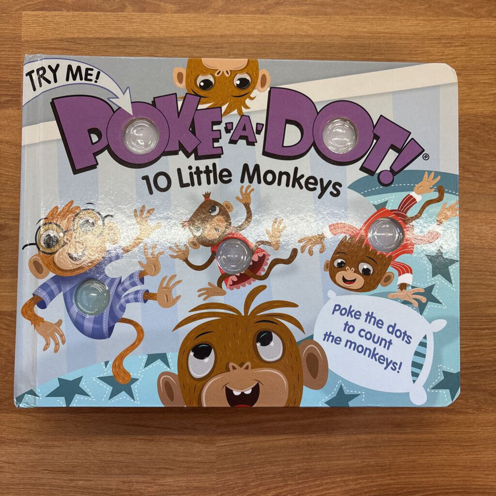 Poke a Dot 10 Little Monkeys