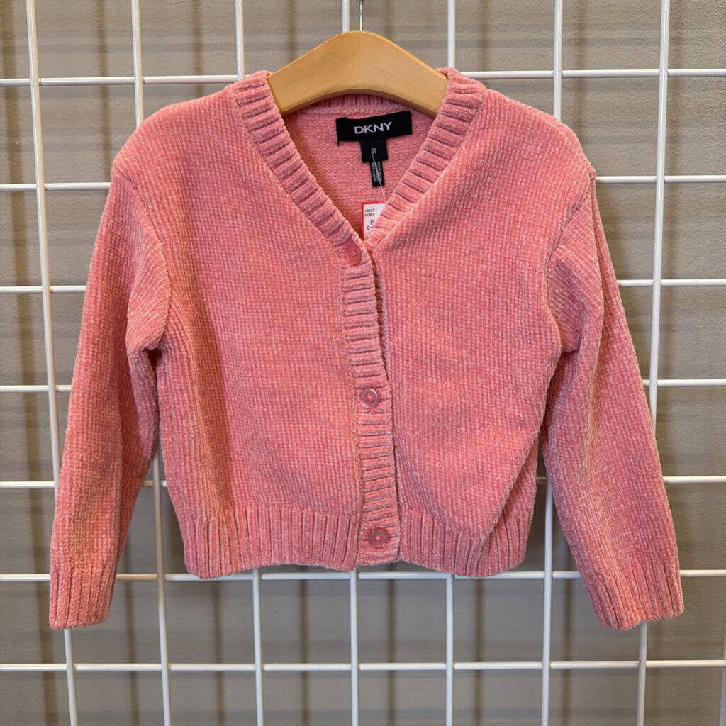 DKNY Chenille Cardigan - 3T
