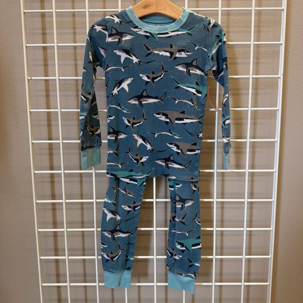 Hatley Shark Pjs - 4T