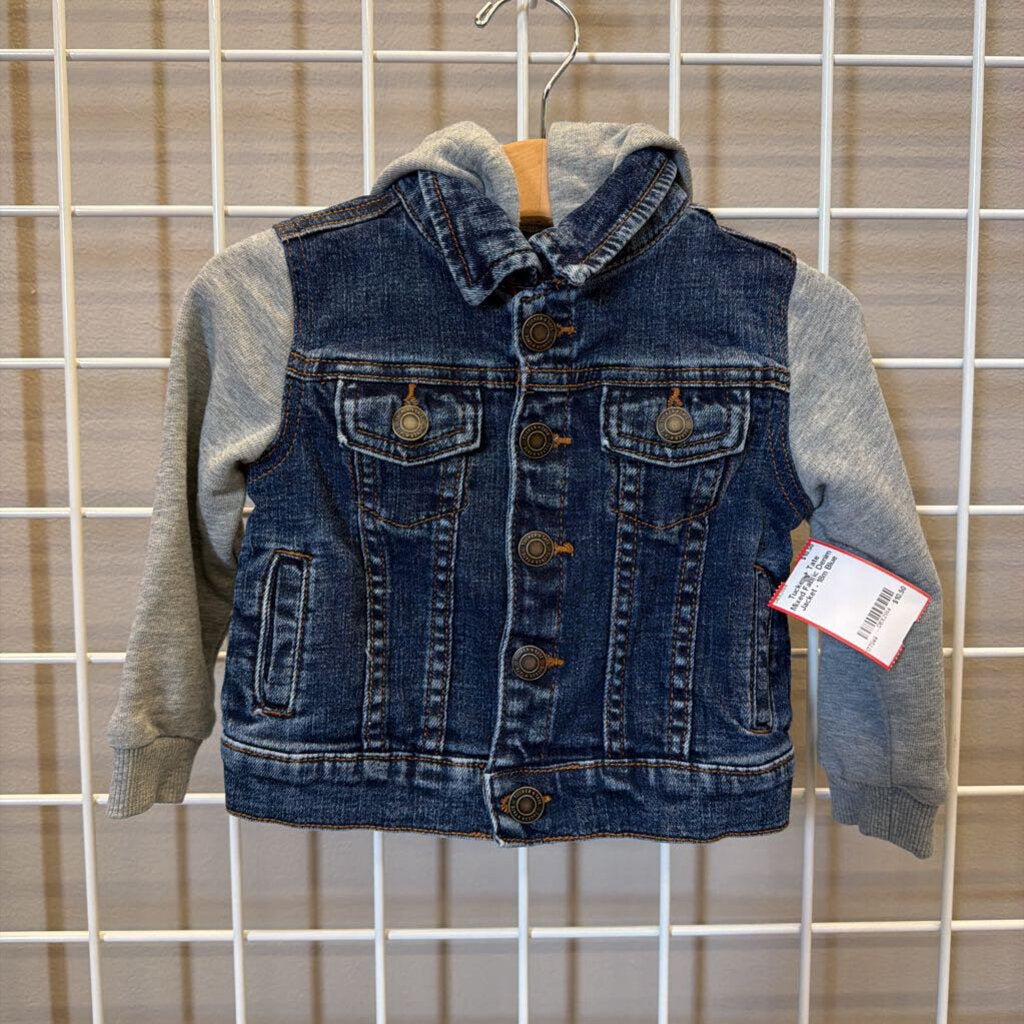 Tucker + Tate Mixed Fabric Denim Jacket - 18m