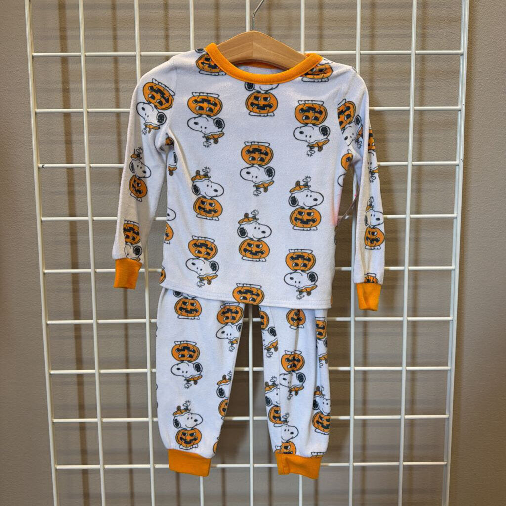 Peanuts Pumpkin PJs - 4T