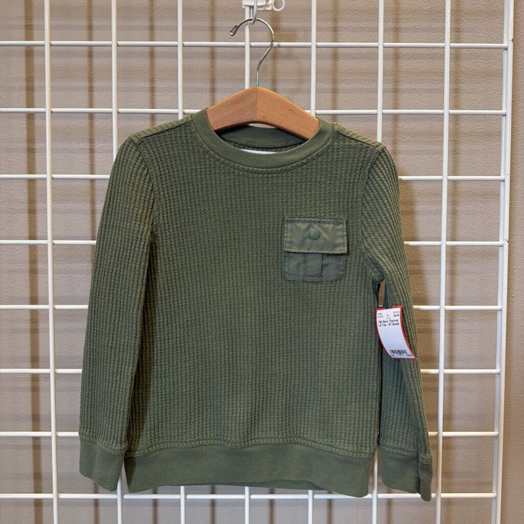 Old Navy Thermal LS Tee - 4T