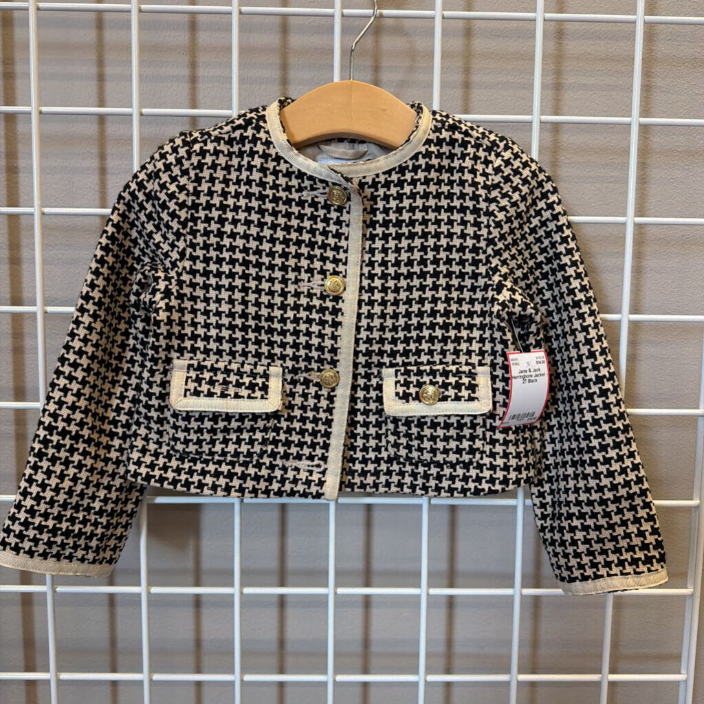 Janie & Jack Herringbone Jacket - 2T