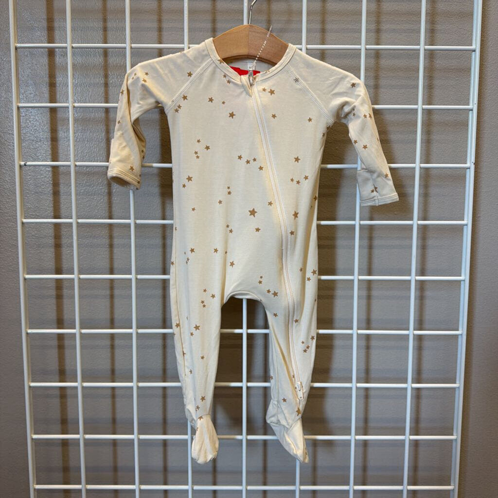 Quincy Mae Star Bamboo Zip Sleeper - 3/6m