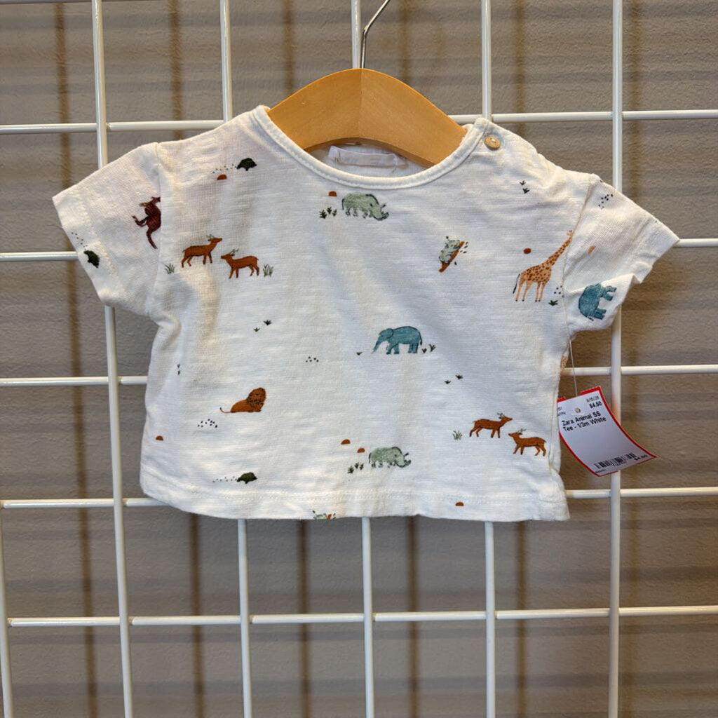 Zara Animal SS Tee - 1/3m