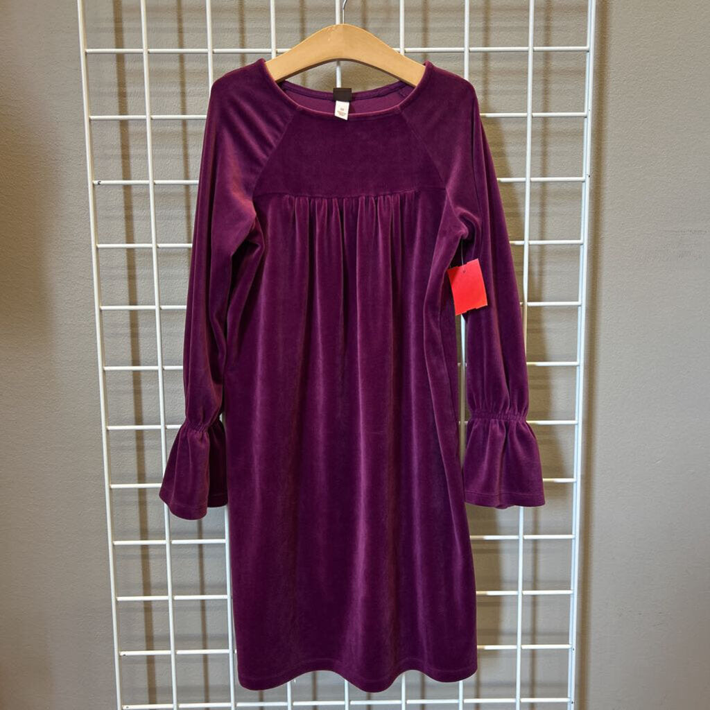 Tea Velvet LS Dress - 10