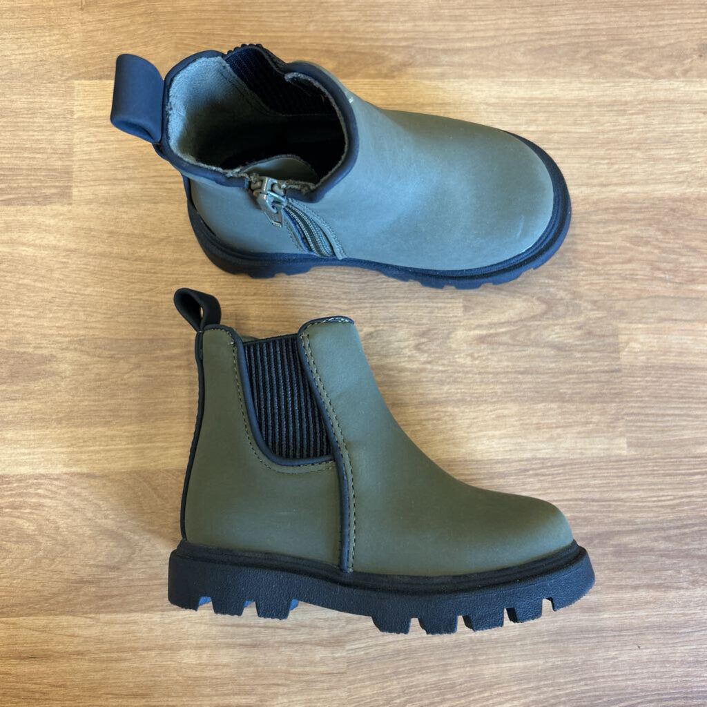 Jumping Beans Green Boots -6