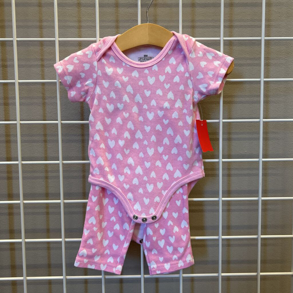Heart Two Pc Set - 6m