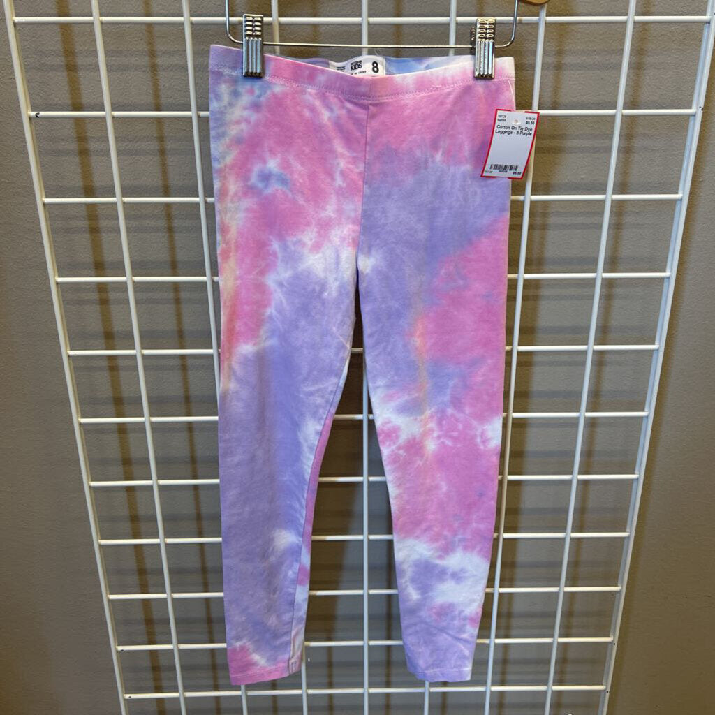Cotton On Tie Dye Leggings - 8