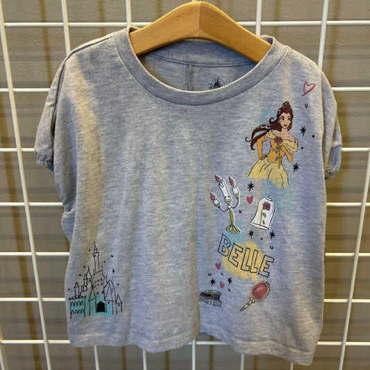 Disney Belle Crop SS Tee ~ 8/10