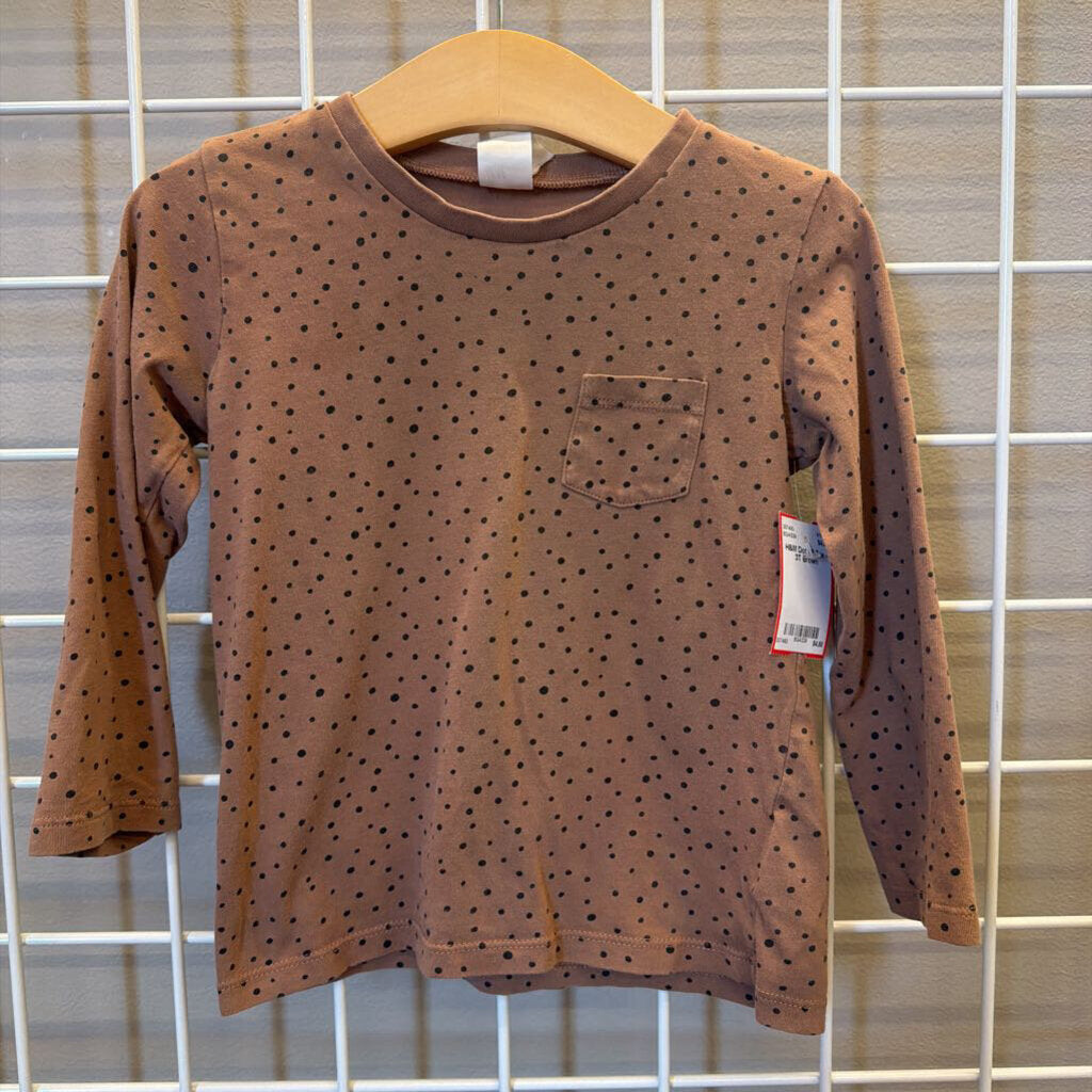 H&M Dot LS Tee - 3T