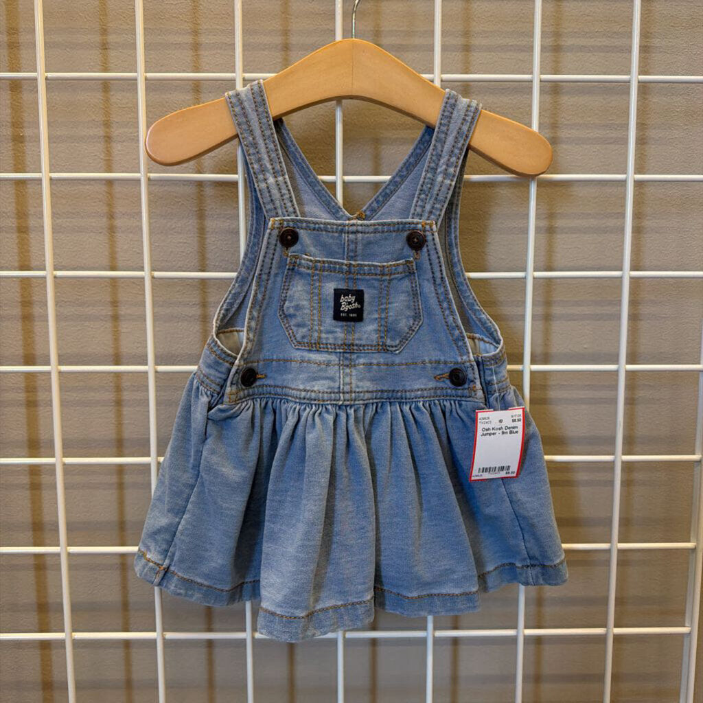 Osh Kosh Denim Jumper - 9m