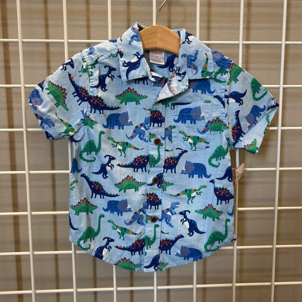 Gymboree Dino SS Button Up