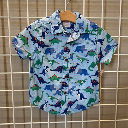Gymboree Dino SS Button Up