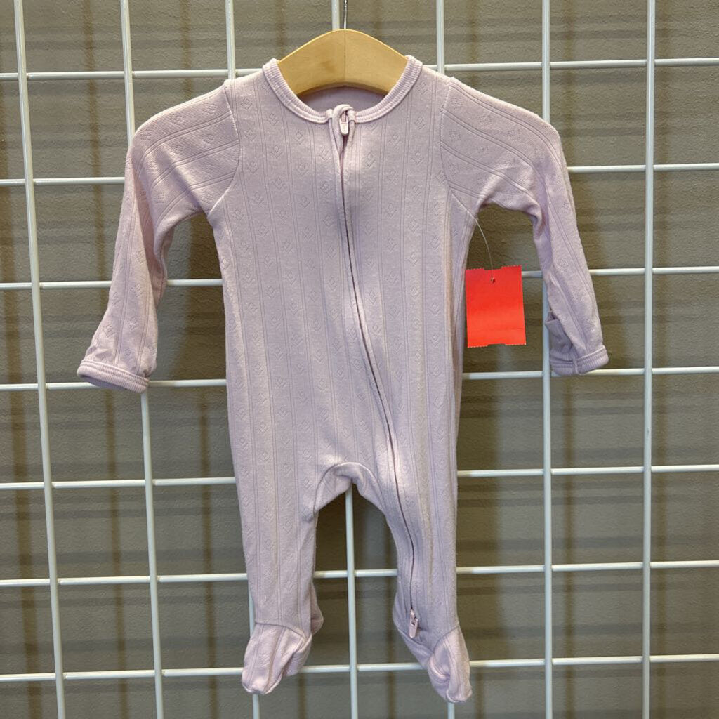 Cloud Island Heart Zip Sleeper - NB