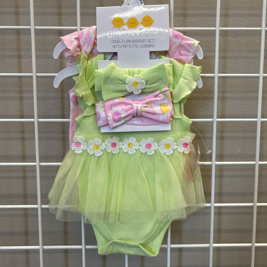 NWT Little Chickadee Onesie Set - 0/3m