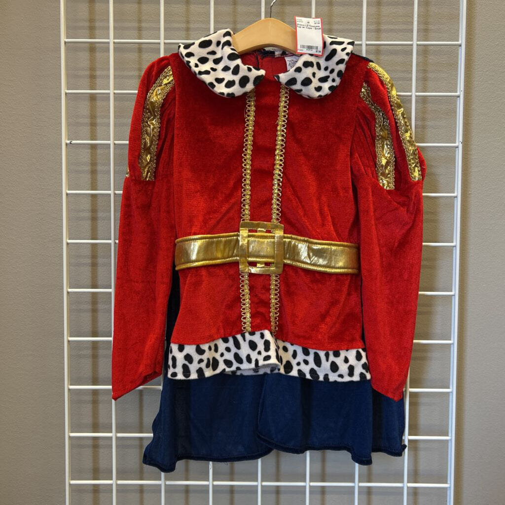 Prince LS Costume Top w/ Cape - Small